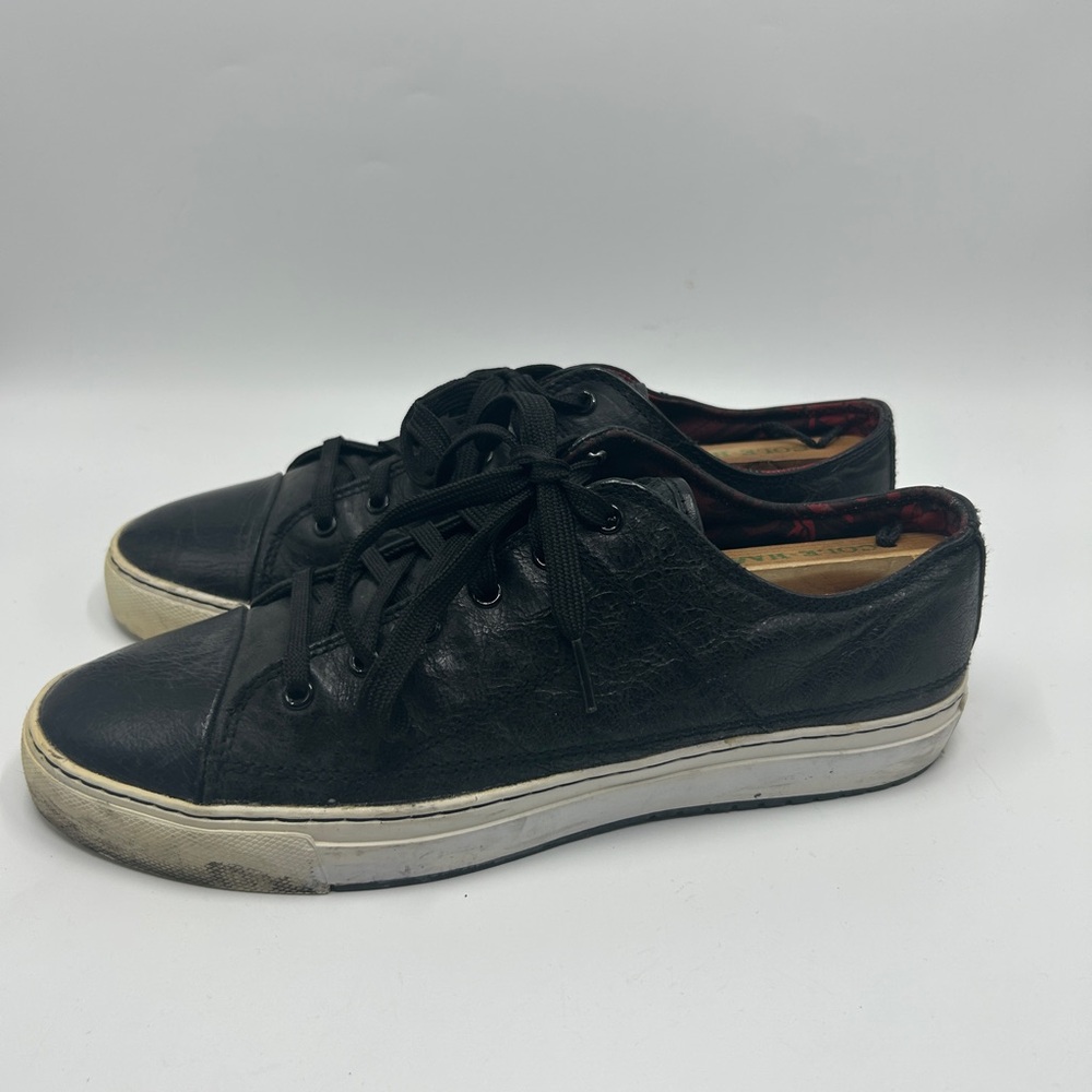 Black Leather PF Flyers Men's Sneakers Size Medium 10.5
